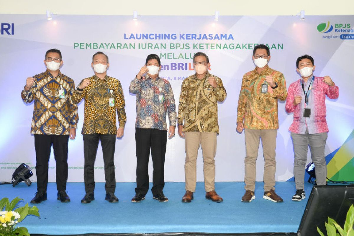 Kini Bayar iuran BPJS Ketenagakerjaan bisa lewat Agen BRILink