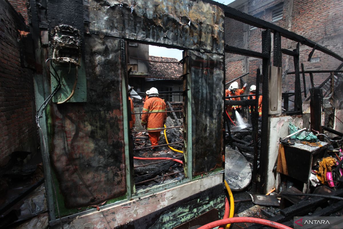 Kebakaran di Pekanbaru hanguskan 12 rumah