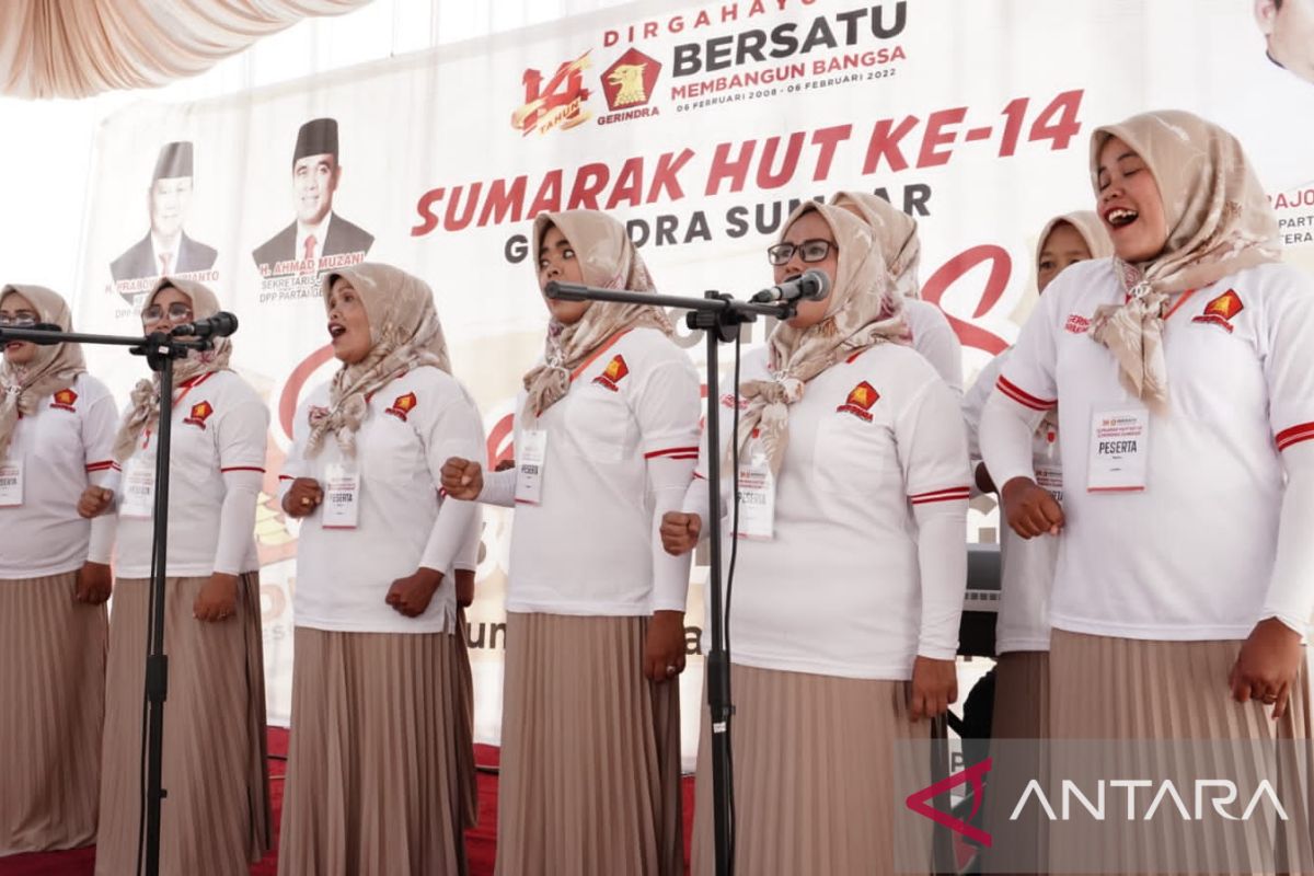 Dua lomba jadi penutup semarak HUT-14 Gerindra Sumbar