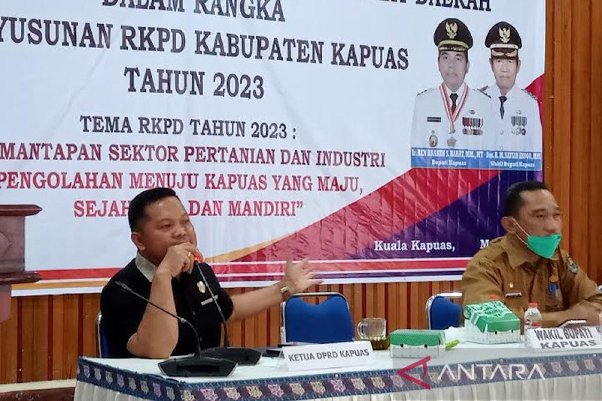 DPRD bersama Pemkab susun RKPD Kapuas tahun 2023