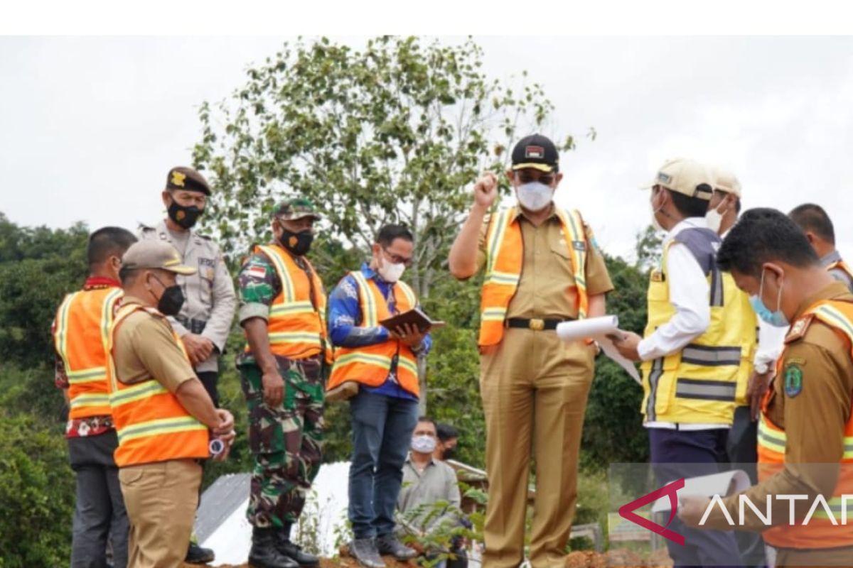 Wagub Kaltara meminta serius pengerjaan pos lintas batas negara