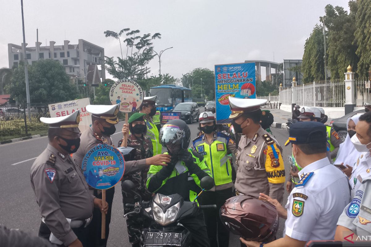 Ops Keselamatan Lancang Kuning selesai, lakalantas di Riau turun 30 persen