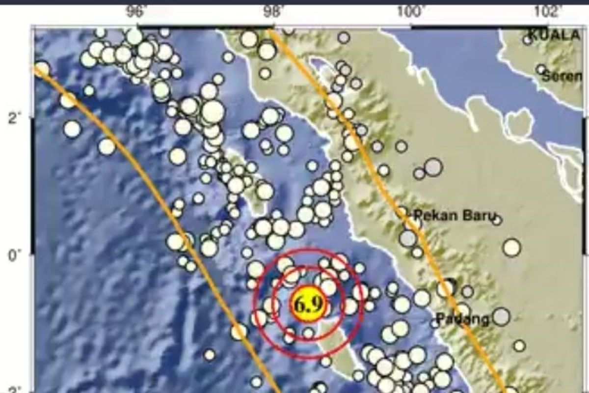 Nias Selatan diguncang kembali gempa susulan magnitudo 5,4