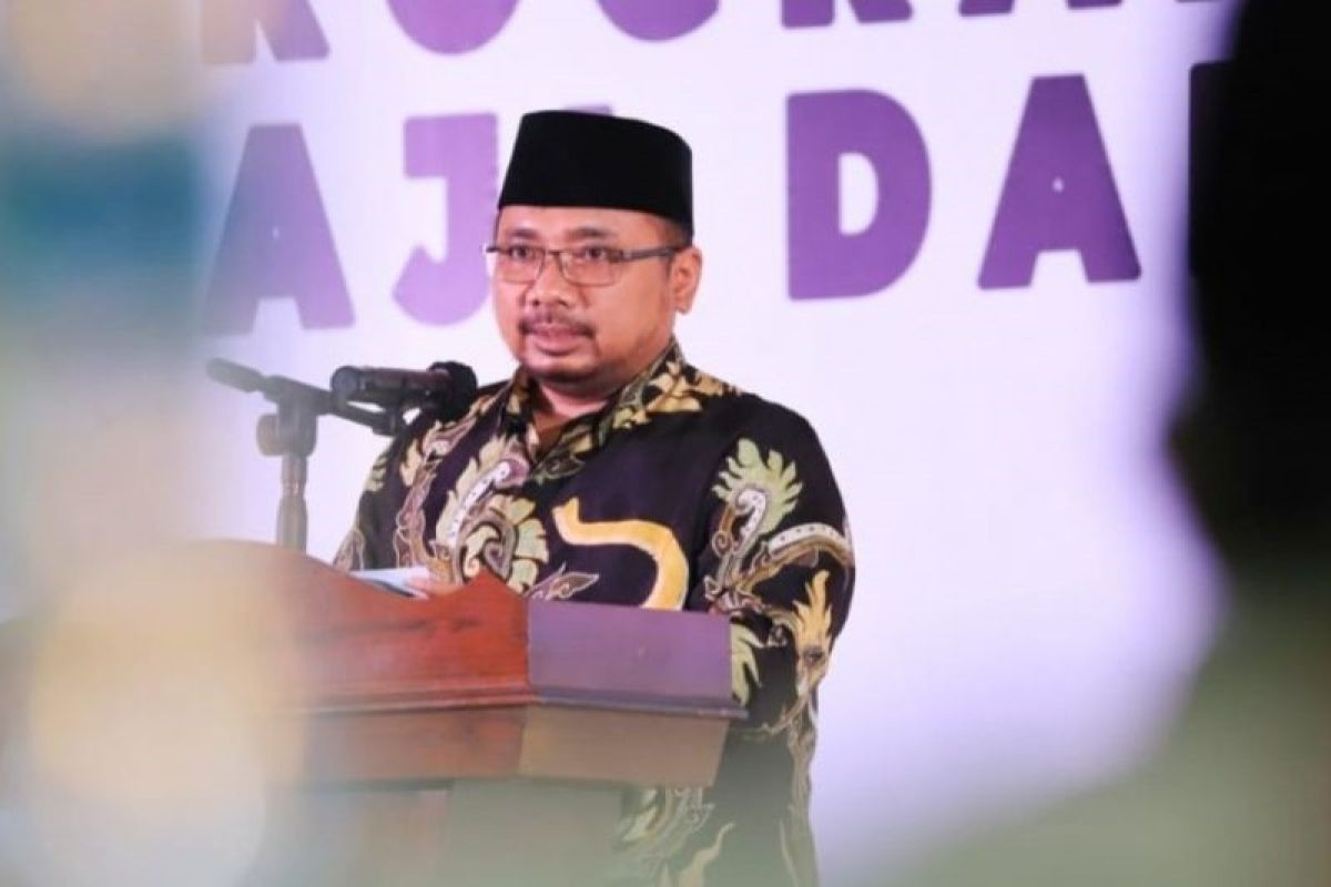 Menteri Agama Yaqut Cholil ingin kinerja pelayanan haji dan umrah ditingkatkan