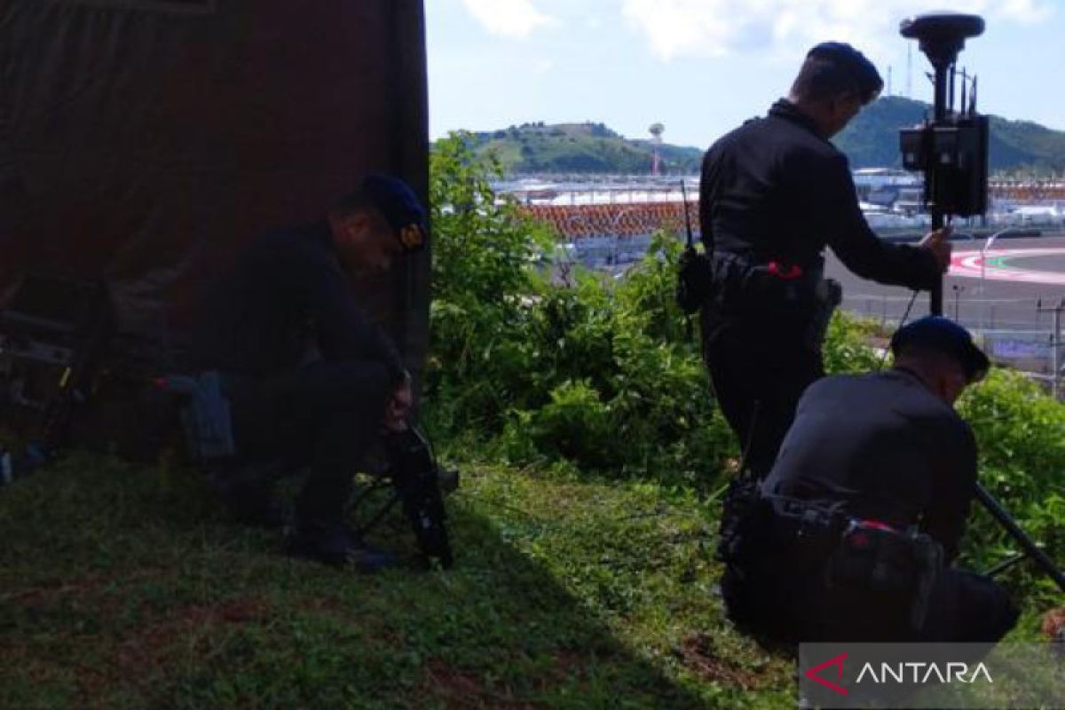 Polda NTB turunkan 18 drone terbang liar kawasan Sirkuit Mandalika