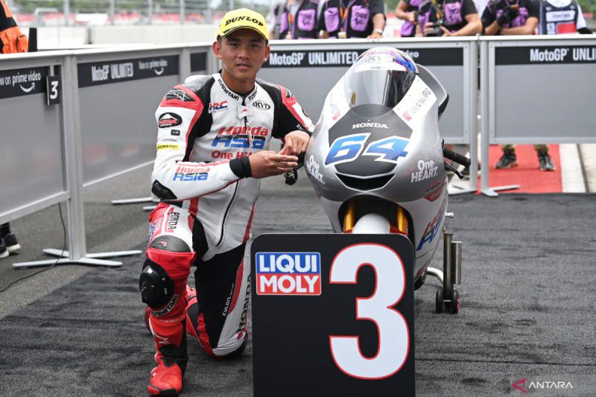 Mario Aji raih poin pertama di Mandalika, Foggia juarai Moto3 Indonesia