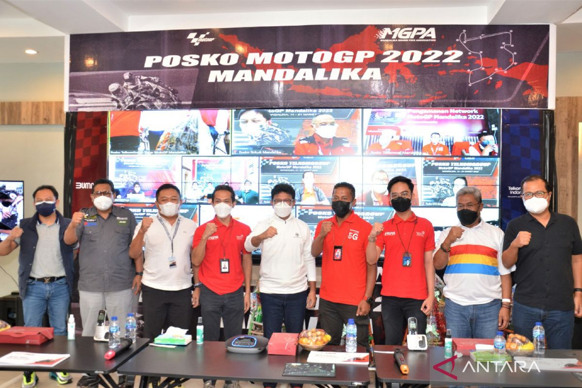 Menkominfo memastikan jaringan komunikasi di ajang MotoGP 2022 lancar