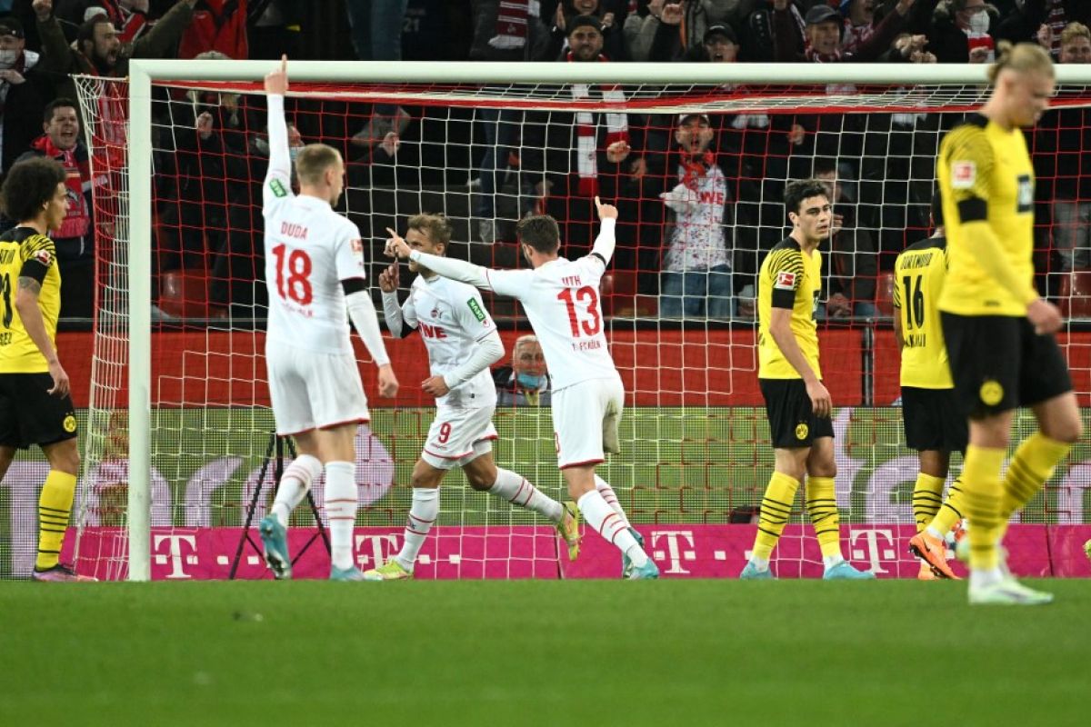 Liga Jerman - Dortmund kehilangan pijakan setelah imbang kontra Cologne