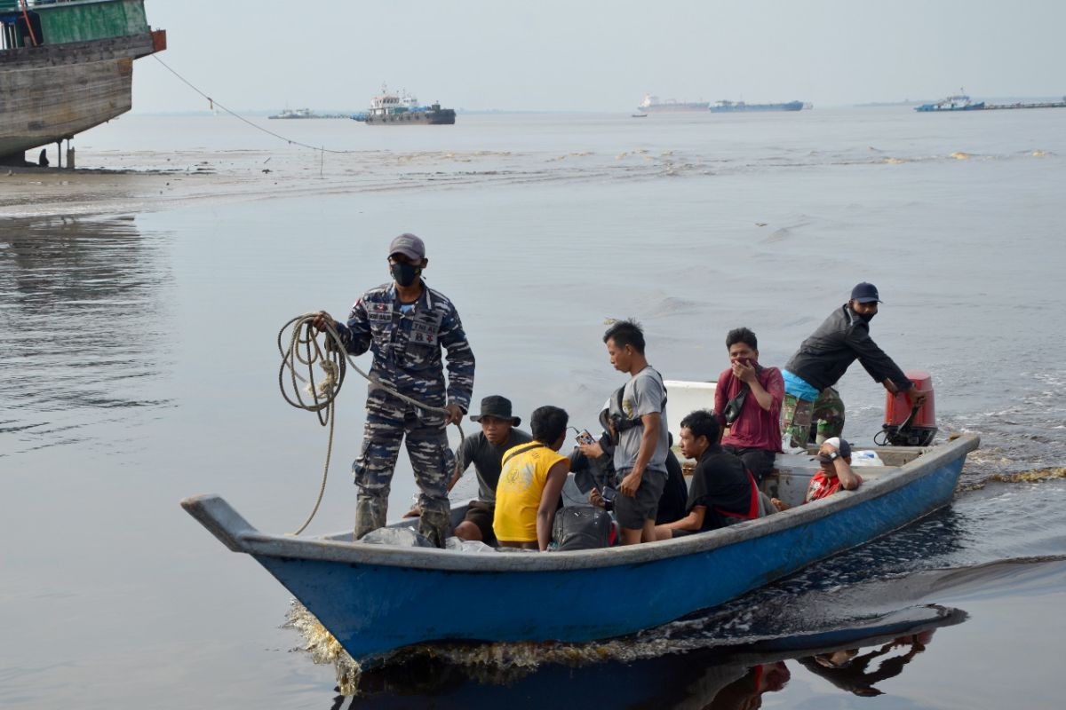 Lanal Dumai gagalkan lagi penyelundupan tujuh pekerja migran ilegal ke Malaysia