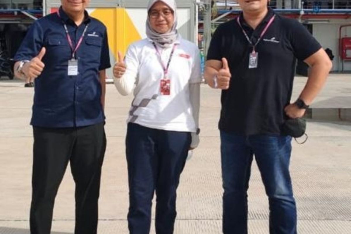 Security cantik dibalik  kesuksesan MotoGP Mandalika