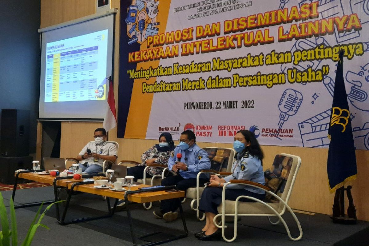 Kanwil Kemenkumham Jateng gelar promosi dan diseminasi merek