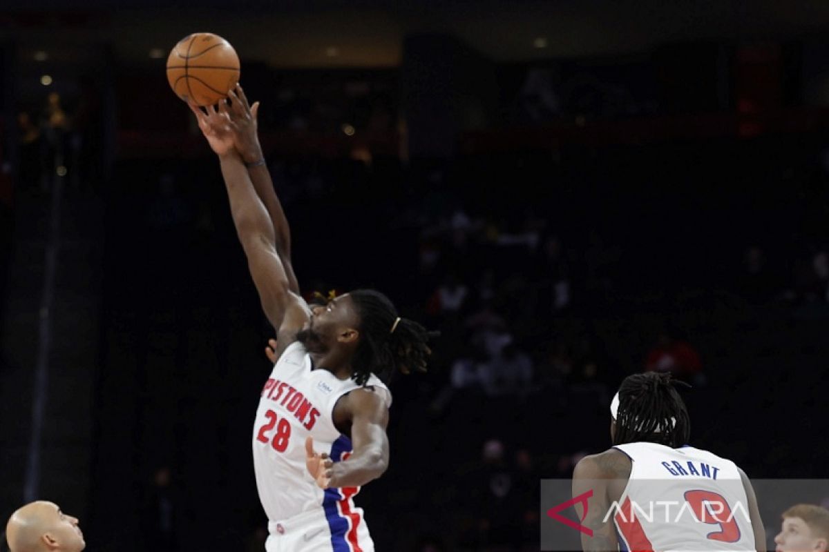 Pelatih Pistons puji pertahanan solid Isaiah  Stewart saat atasi Hawks