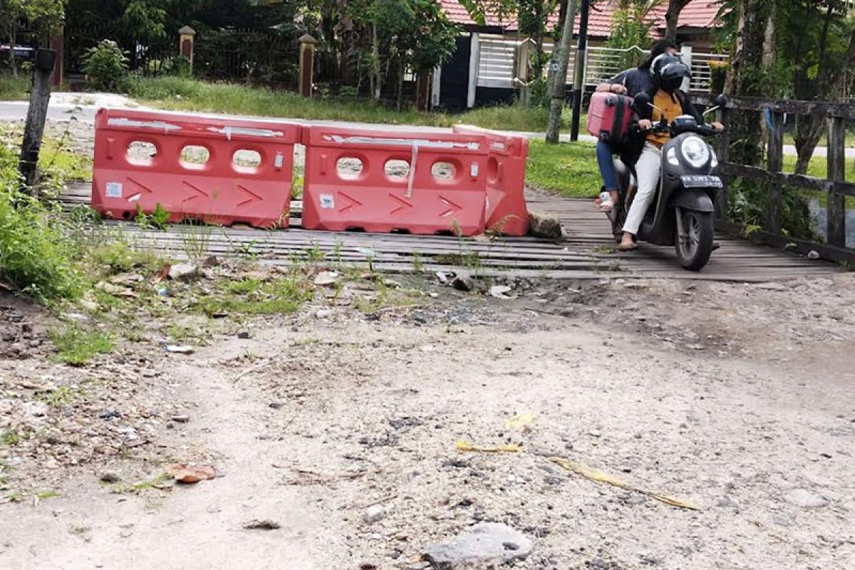 Legislator Palangka Raya minta jembatan rusak dalam kota diperbaiki