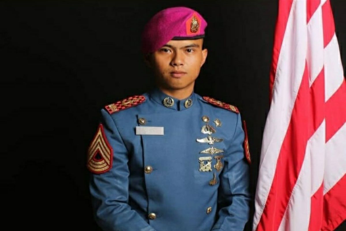 Body of Marine First Lieutenant Muhammad Iqbal slain in Papua flown to Southeast Sulawesi