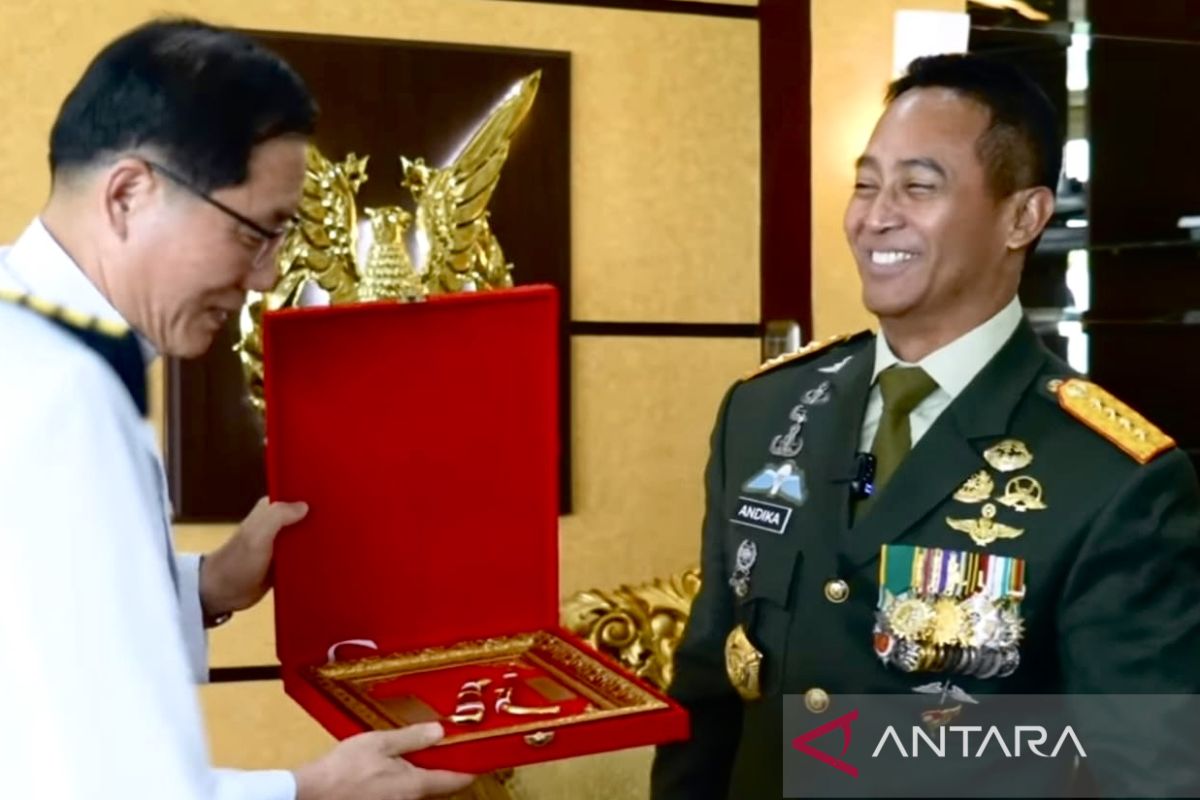 Panglima TNI dorong kerja sama intens antara TNI AL dan Angkatan Laut Korsel