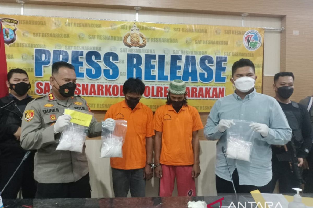 Polres Tarakan gagalkan penyelundupan sabu dalam boks bercampur ikan