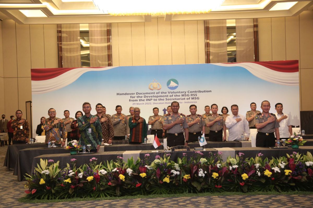 DivHubinter Polri berkontribusi kembangkan strategi keamanan regional "Melanesian Spearhead Group"