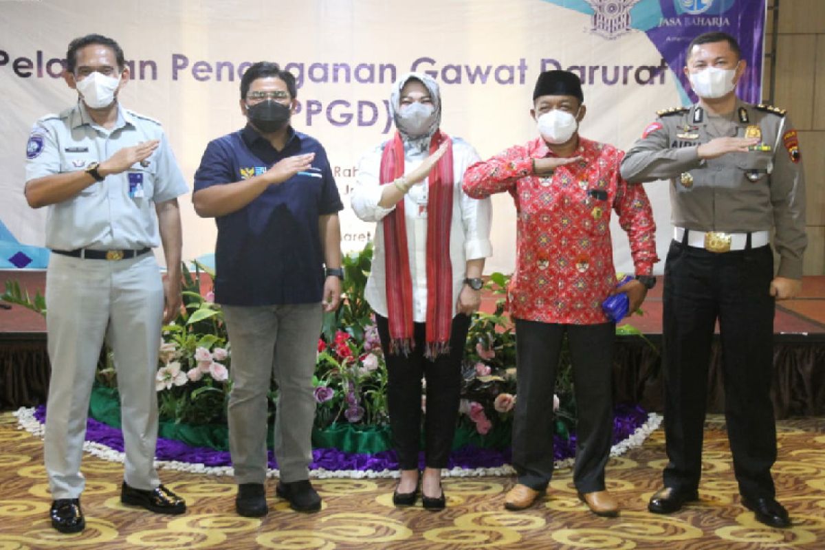 Jasa Raharja gelar pelatihan penanganan gawat darurat relawan desa