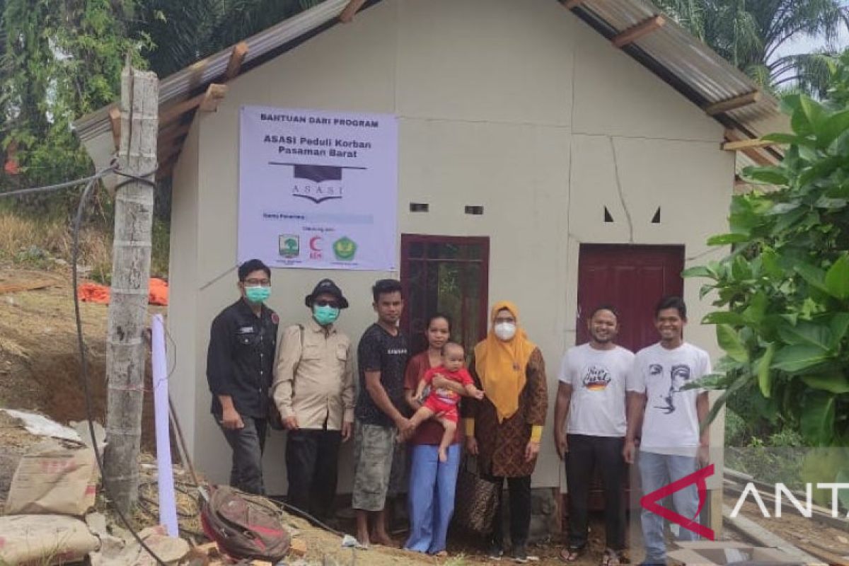 ASASI bangun huntara untuk korban gempa di Pasaman dan Pasaman Barat