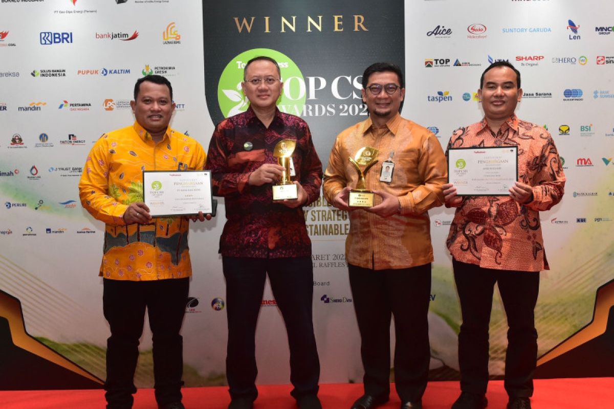 BRK raih TOP CSR Star 4 dan TOP Leader on CSR Commitment 2022