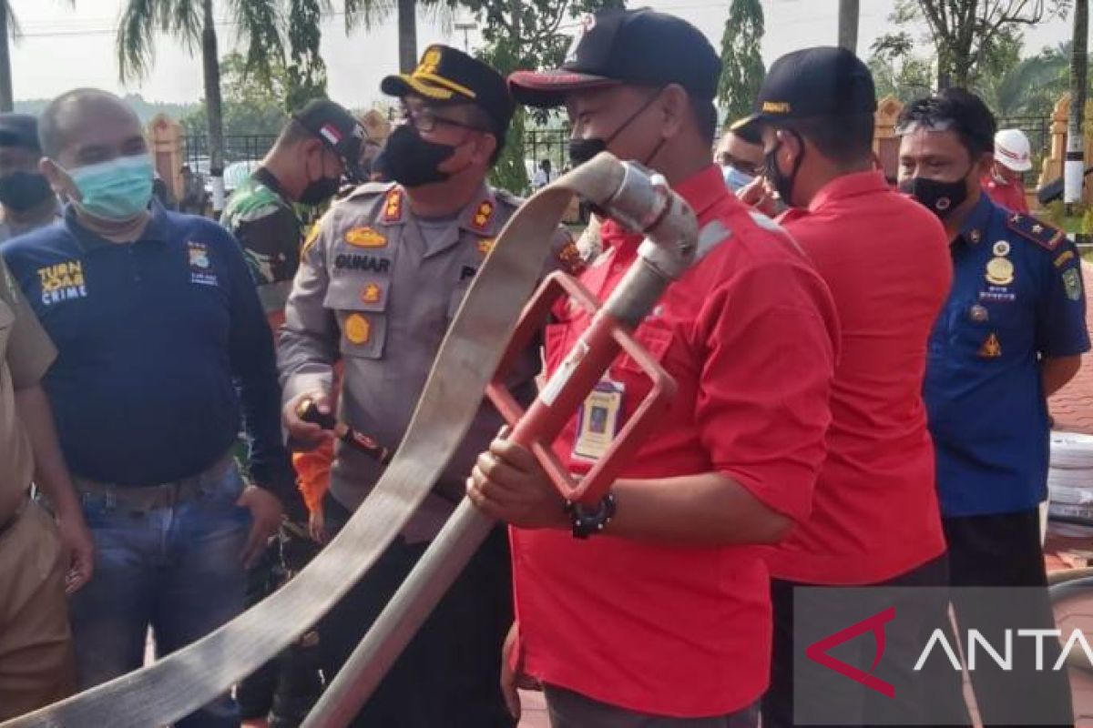 Apel siaga karhutla di Siak, RAPP peragakan sistem tusuk gambut