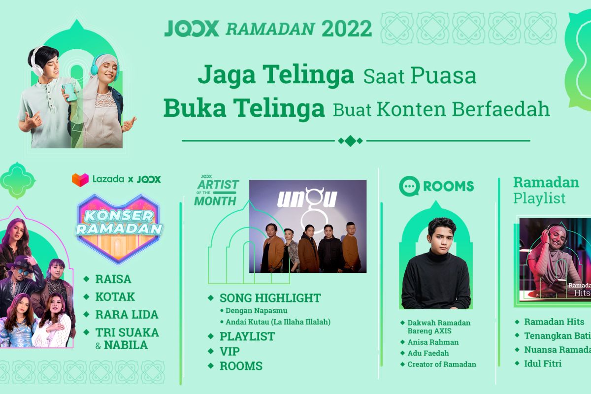 JOOX meriahkan Ramadhan dengan berbagai konten hiburan