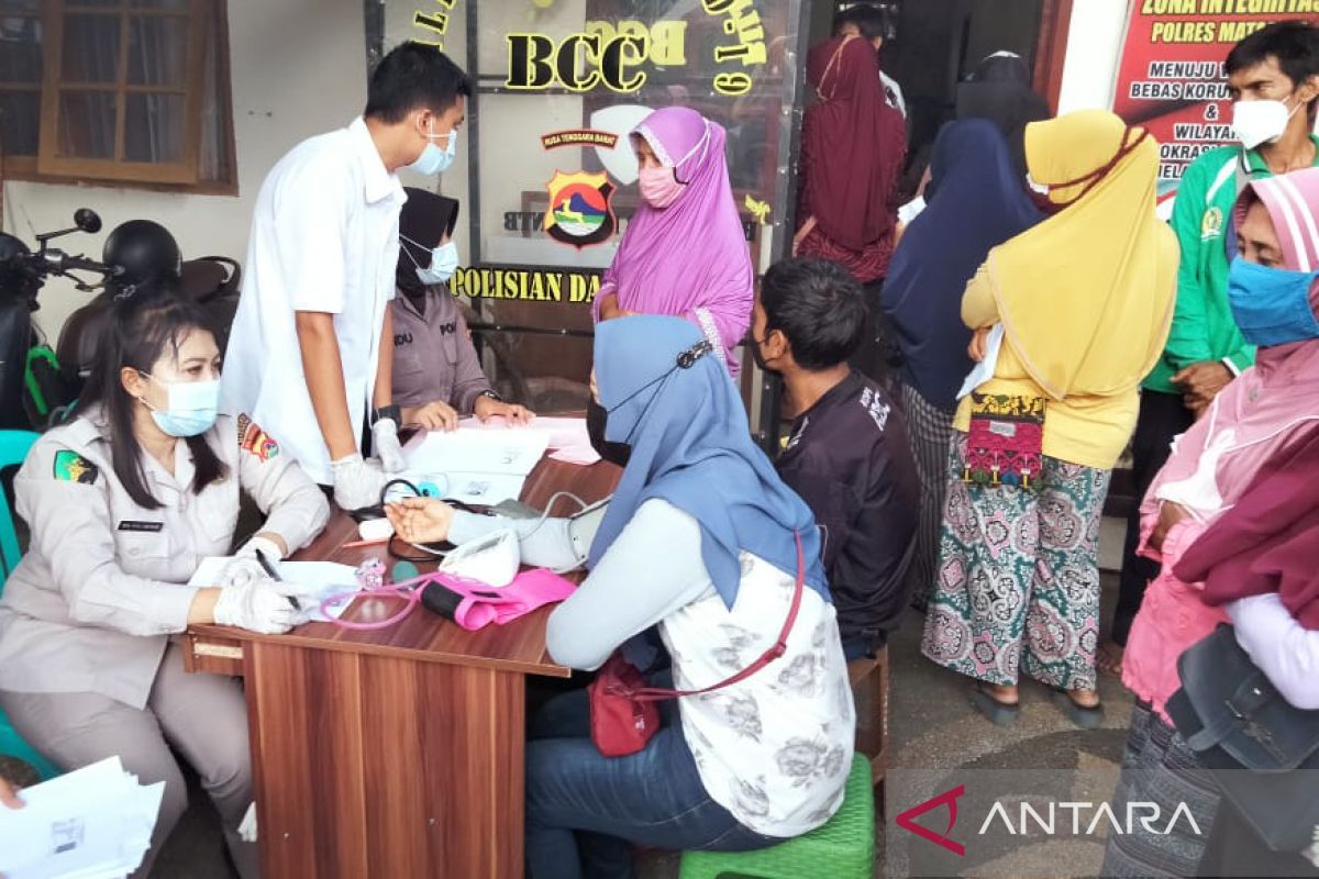 Polresta Mataram tetap menggencarkan vaksinasi booster selama Ramadhan