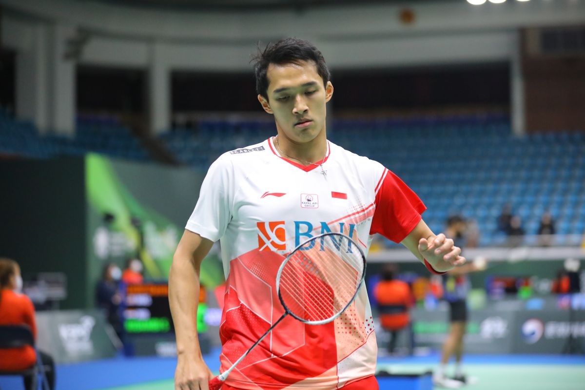 Jonatan Christie belum terhentikan di semifinal Korea Open 2022