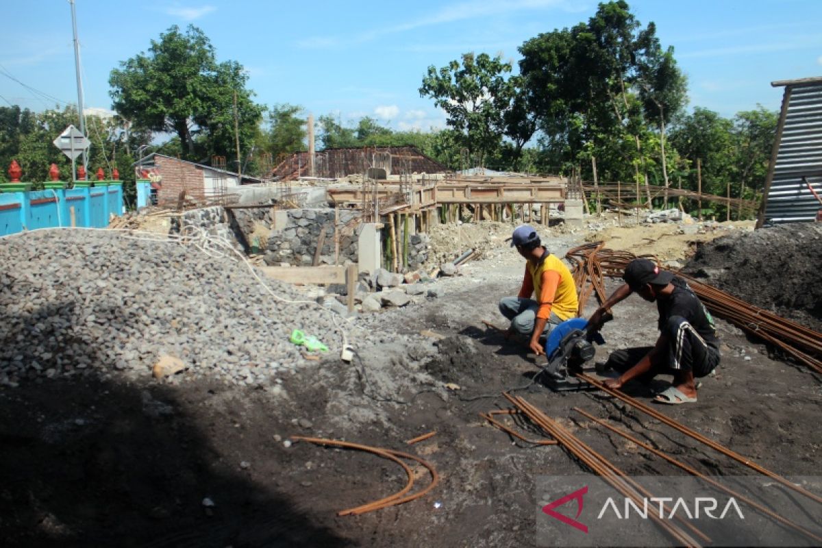 Masjid di Kowang Sragen tetap dibangun bertahap habis dibongkar