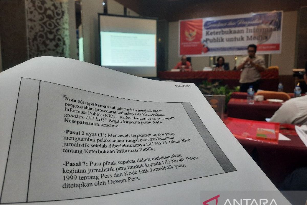 Media massa berperan wujudkan keterbukaan informasi publik di Papua