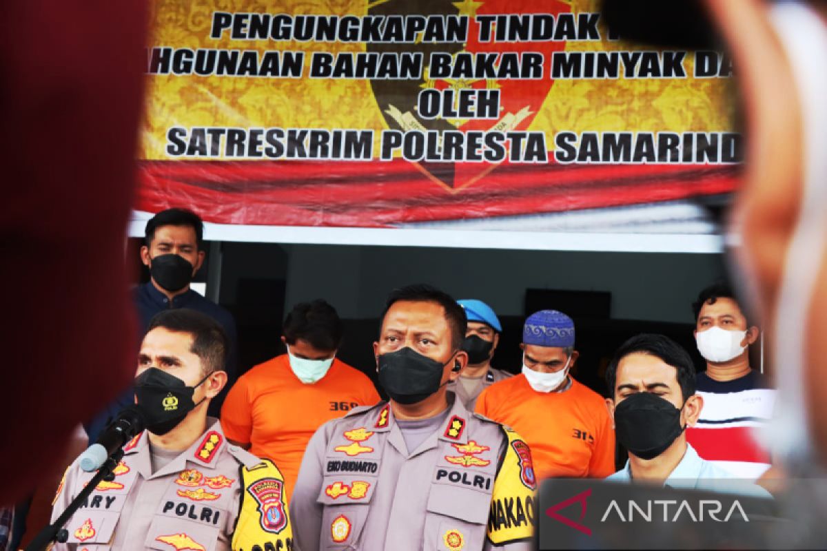 Polres Kota Samarinda menangani kasus penyalahgunaan BBM