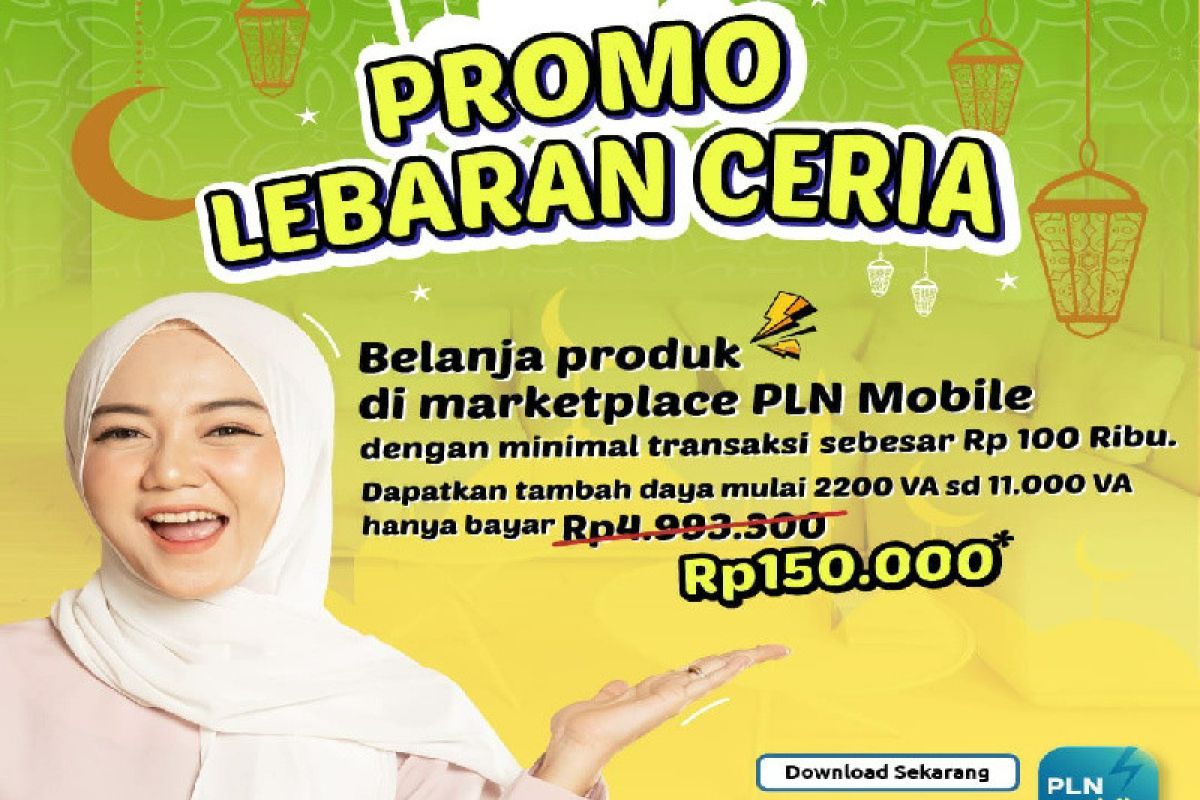 Yuk nikmati diskon tambah daya lewat Promo Lebaran Ceria