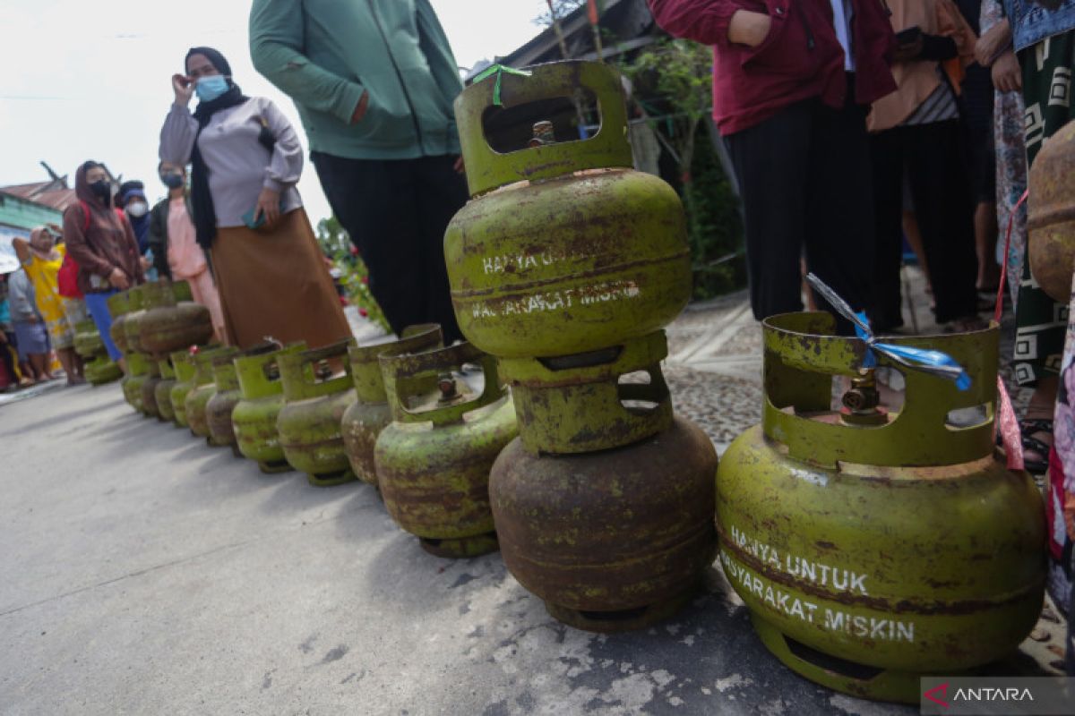 Beli elpiji subsidi belum terapkan aplikasi MyPertamina