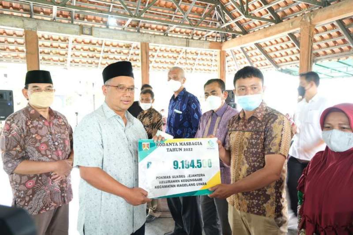 Pemerintah Kota Magelang cairkan anggaran pemberdayaan masyarakat Rp462,8 juta