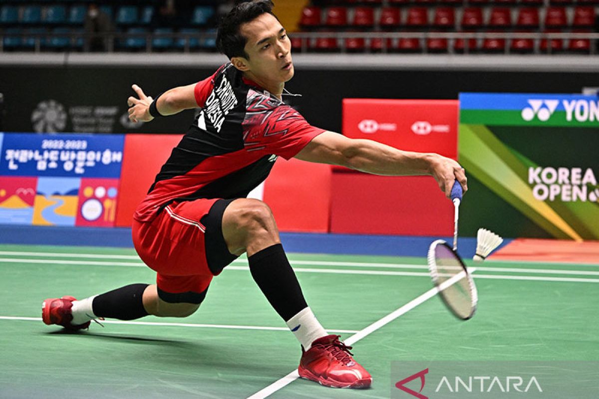 Jonatan Christie gagal bawa pulang  medali emas Kejuaraan Asia 2022