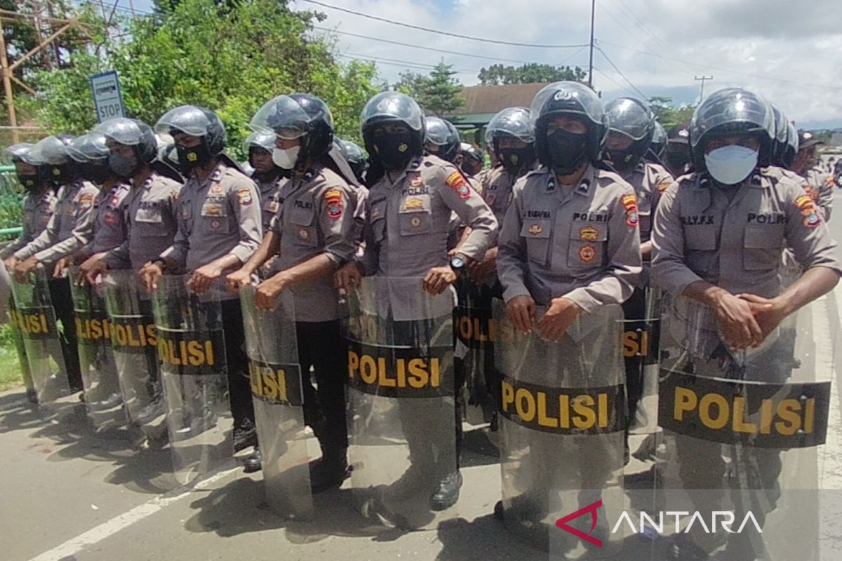 Polres Manokwari siagakan 150 personel untuk amankan aksi damai 114