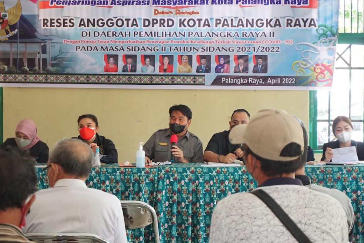 DPRD Palangka Raya: Warga usulkan kenaikan intensif RT