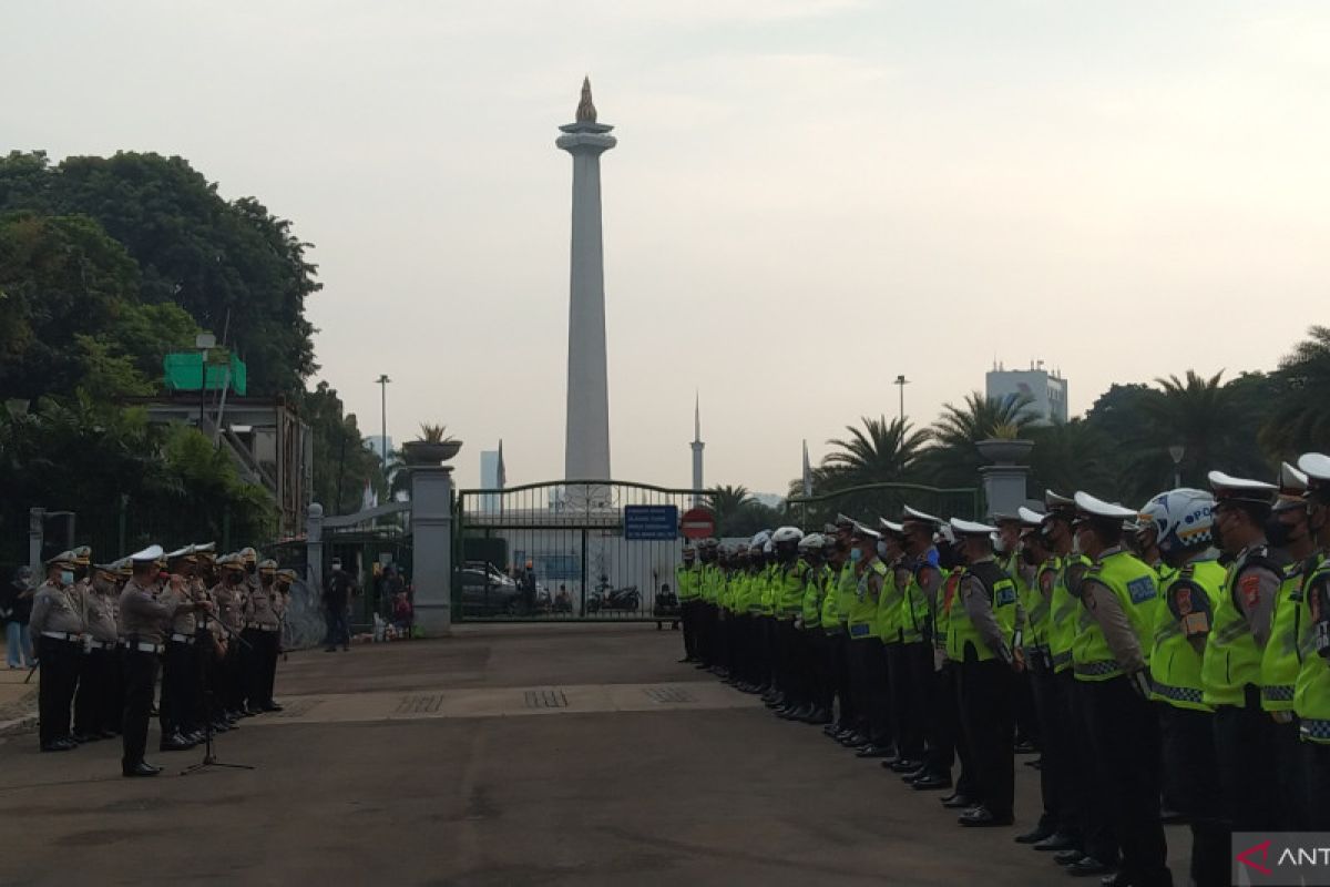 Polisi tangkap lima pelajar Jaktim saat hendak demo ke gedung DPR