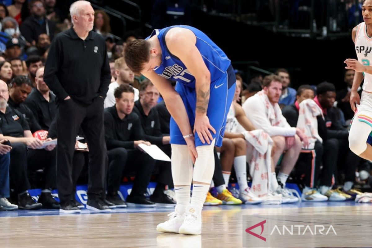 NBA - Mavericks tanpa Luka Doncic pada Gim 1 kontra Jazz