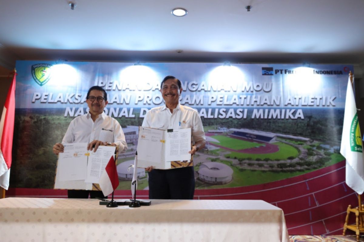 PB PASI dan PT Freeport kerja sama program pemusatan latihan di Mimika