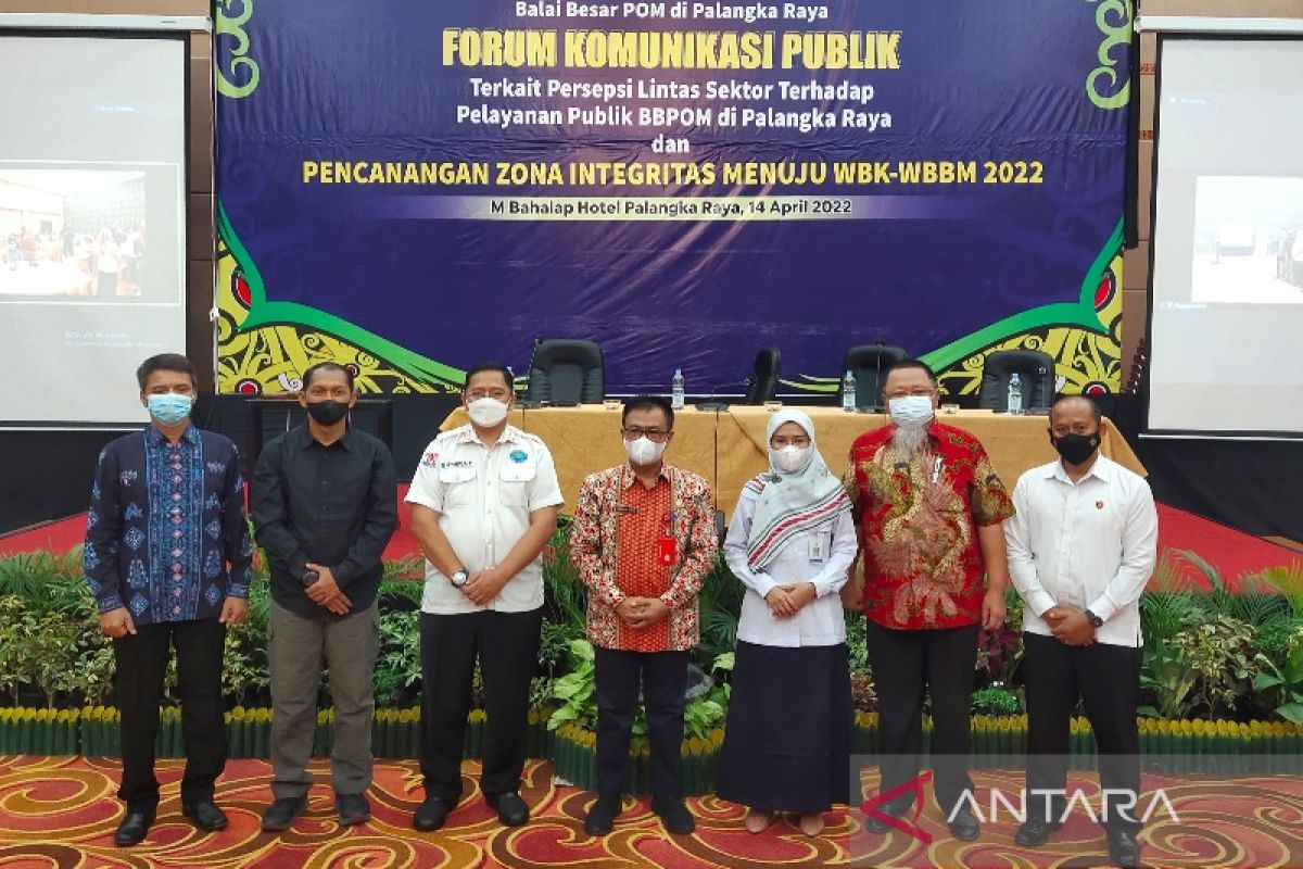 BBPOM Palangka Raya canangkan Zona Integritas 2022