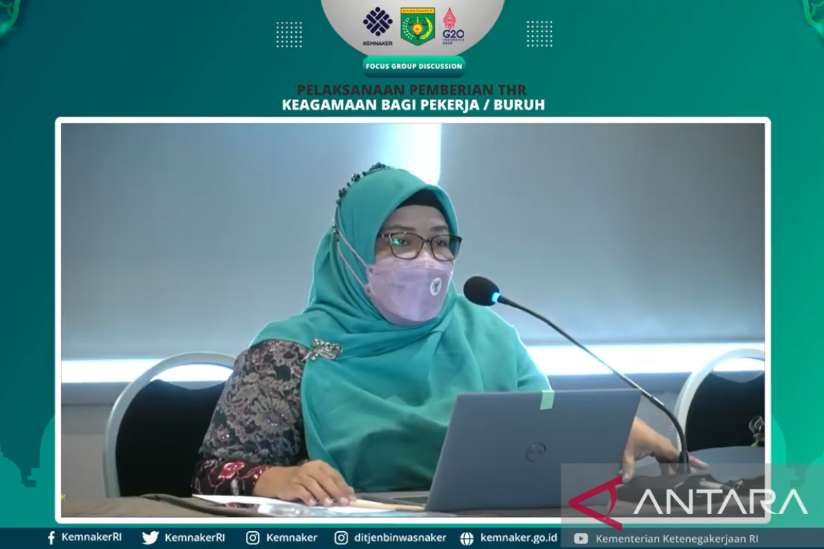 Kemnaker kembali ingatkan THR 2022 tak dapat dibayar dengan dicicil