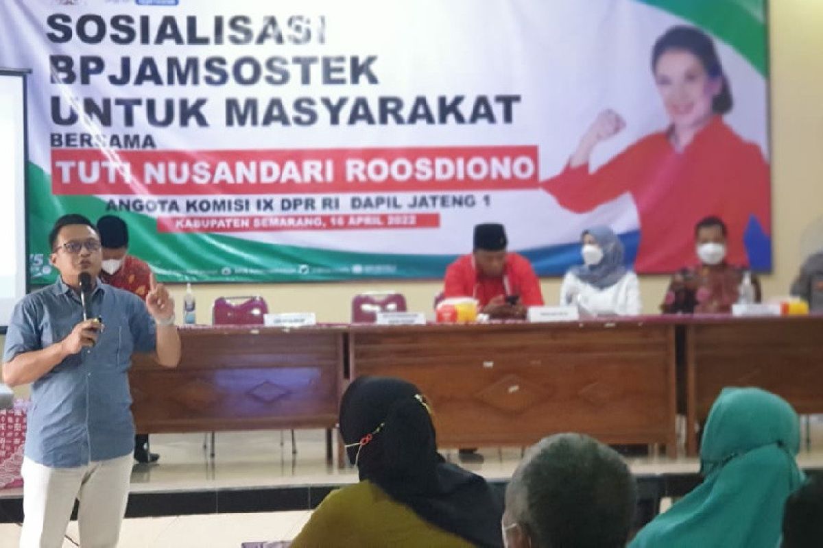 BPJAMSOSTEK Ungaran sosialisasikan program hingga pelosok Kabupaten Semarang