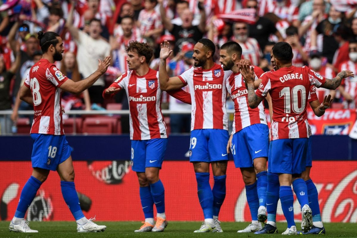 10 pemain Atletico tundukkan Espanyol 2-1