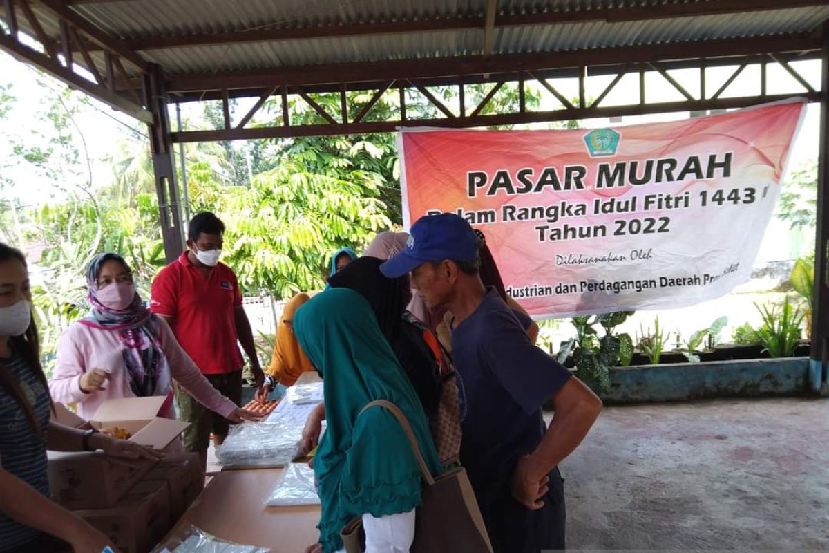 Pasar murah Lebaran Disperindag Sulut jual migor murah