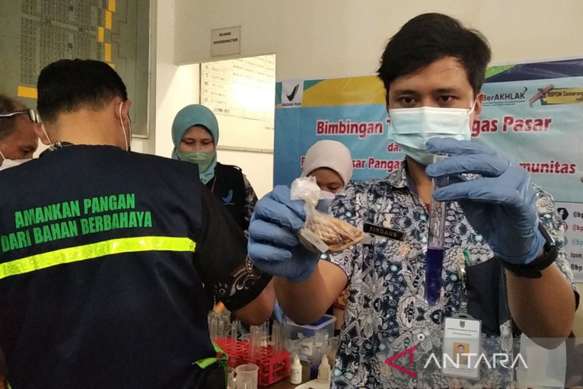 BPOM Jateng latih petugas pasar di Kudus uji bahan berbahaya pada makanan