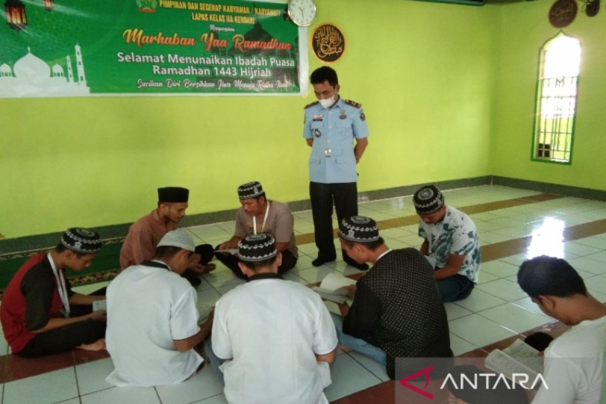 Lapas Kendari beri pembinaan rohani kepada narapidana selama Ramadhan