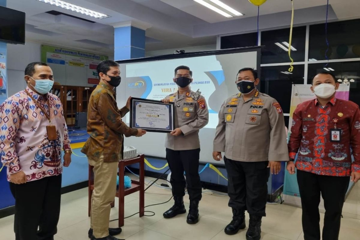 Polres Pulang Pisau kembali raih penghargaan Vera Award