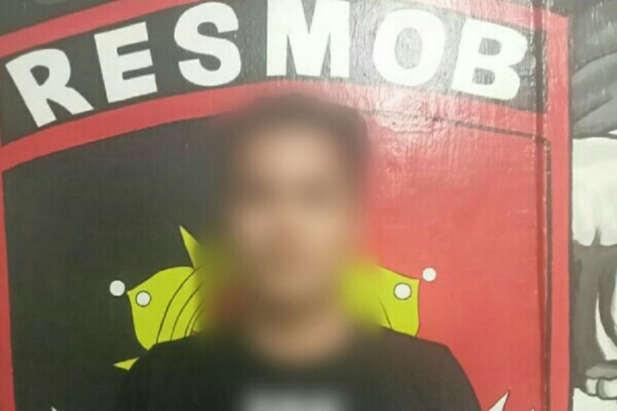 Polres Bitung amankan terduga pelaku penganiayaan dengan sajam