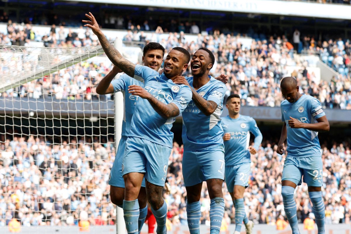 Man City bantai Watford 5-1, Jesus sumbang empat gol